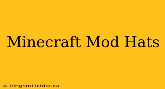 Minecraft Mod Hats