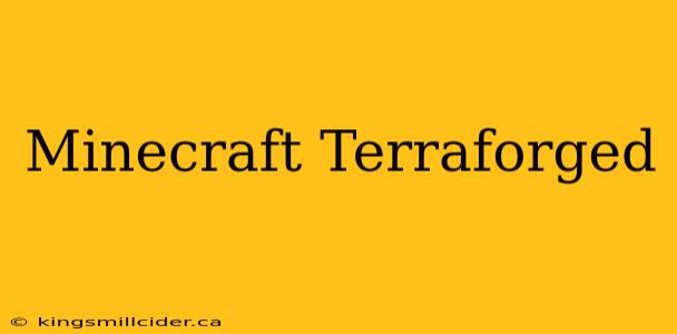 Minecraft Terraforged