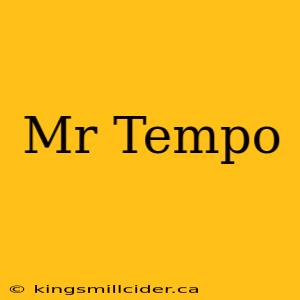 Mr Tempo