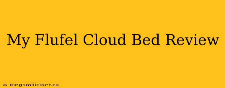 My Flufel Cloud Bed Review