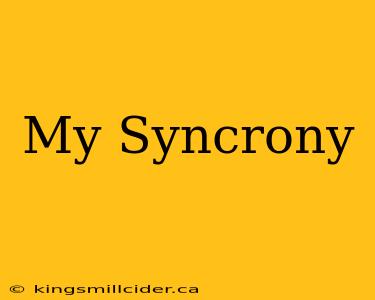 My Syncrony