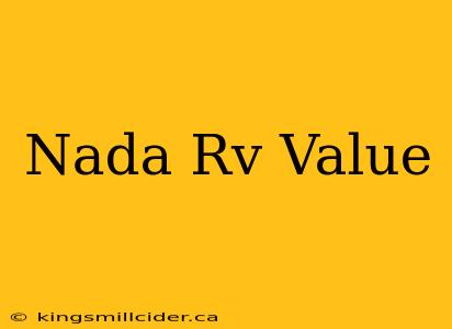 Nada Rv Value