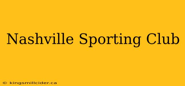 Nashville Sporting Club