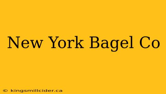 New York Bagel Co