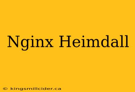 Nginx Heimdall