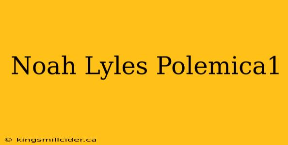 Noah Lyles Polemica1