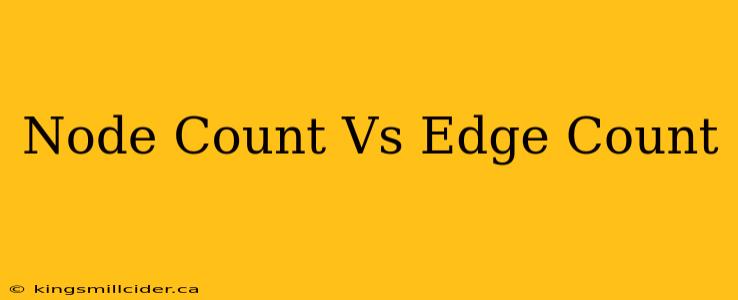 Node Count Vs Edge Count