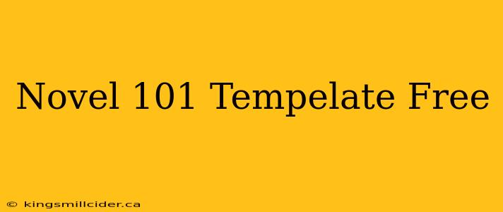 Novel 101 Tempelate Free