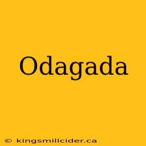 Odagada