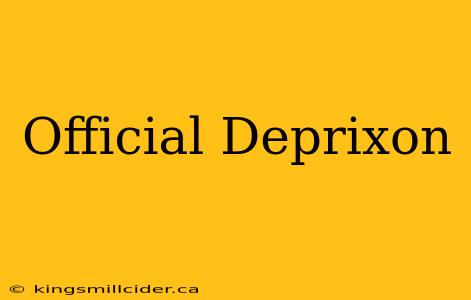 Official Deprixon