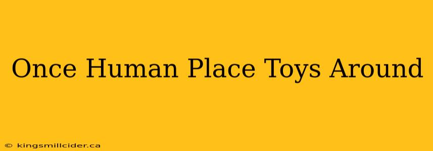 Once Human Place Toys Around