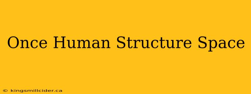 Once Human Structure Space