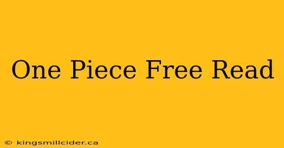 One Piece Free Read