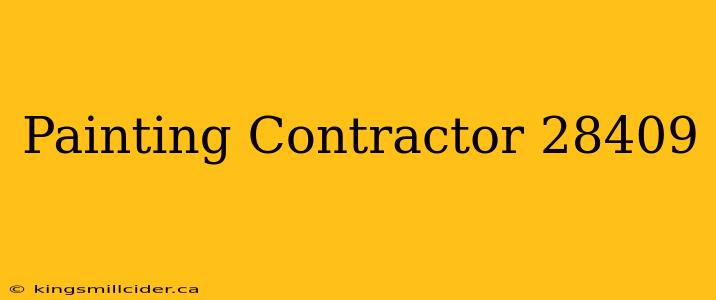 Painting Contractor 28409