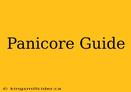 Panicore Guide