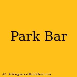 Park Bar