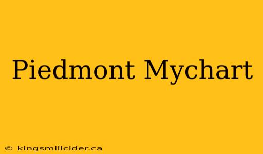 Piedmont Mychart