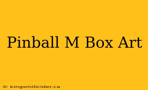 Pinball M Box Art