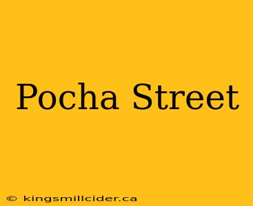 Pocha Street