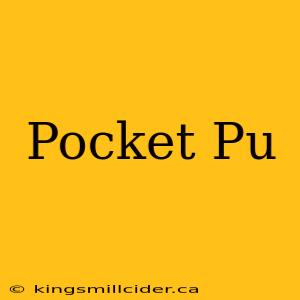 Pocket Pu