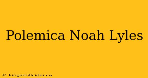 Polemica Noah Lyles