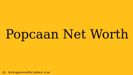 Popcaan Net Worth