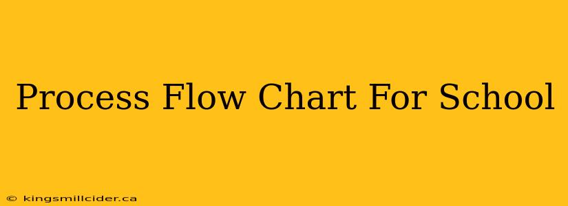 Process Flow Chart For School