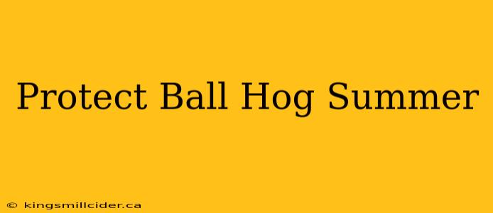 Protect Ball Hog Summer