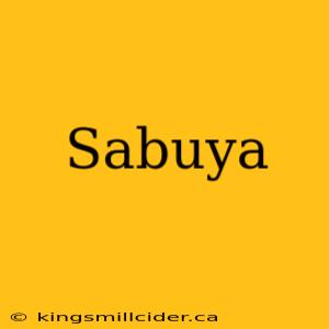 Sabuya