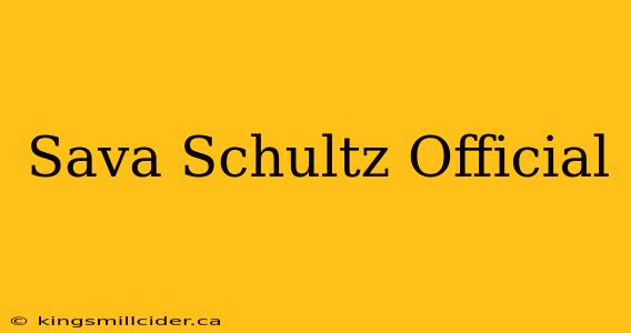 Sava Schultz Official