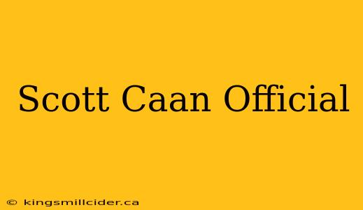 Scott Caan Official