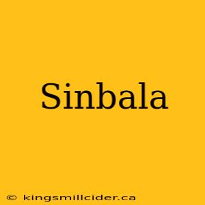 Sinbala