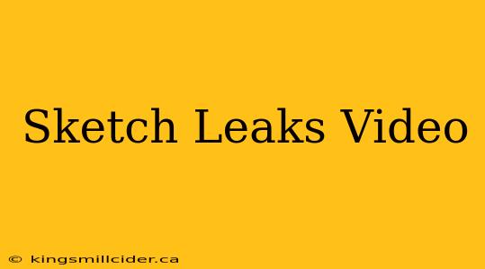 Sketch Leaks Video