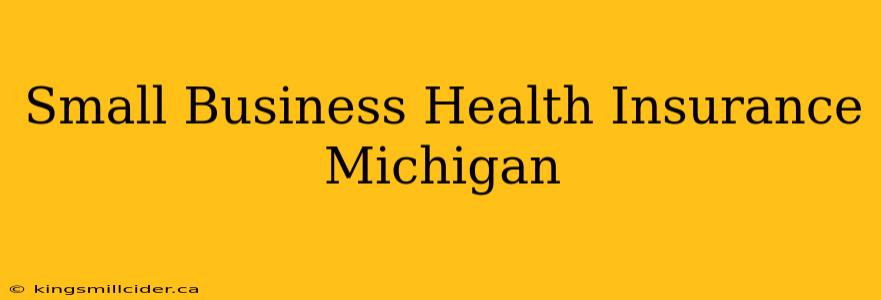 Small Business Health Insurance Michigan