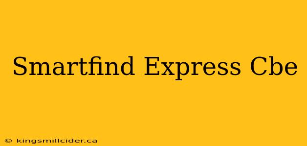 Smartfind Express Cbe