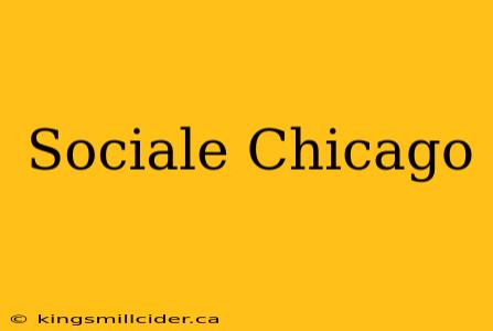 Sociale Chicago