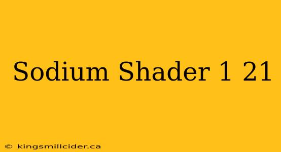 Sodium Shader 1 21