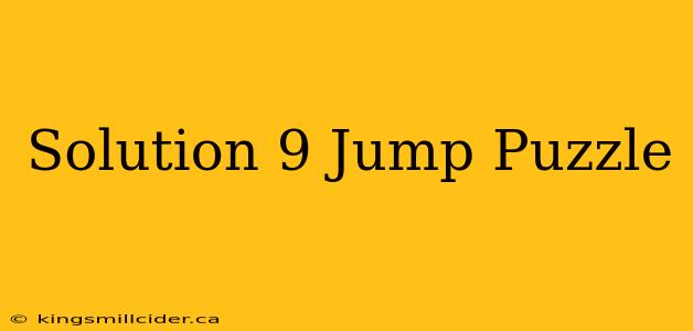 Solution 9 Jump Puzzle