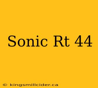 Sonic Rt 44