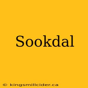 Sookdal