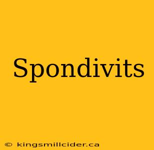 Spondivits