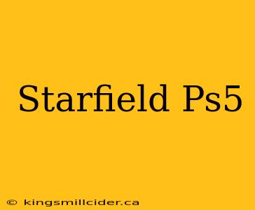 Starfield Ps5