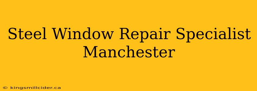 Steel Window Repair Specialist Manchester