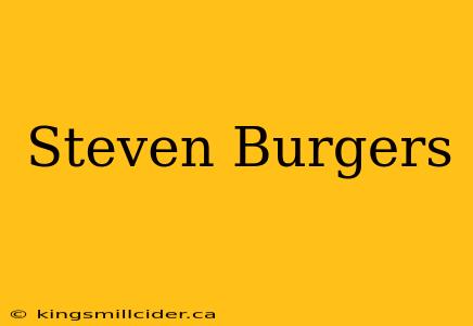 Steven Burgers