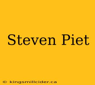 Steven Piet