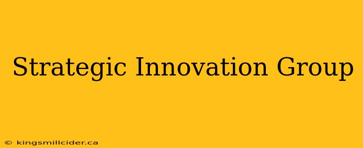 Strategic Innovation Group