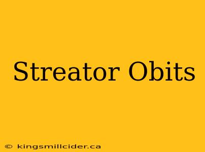 Streator Obits