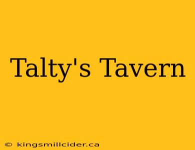 Talty's Tavern