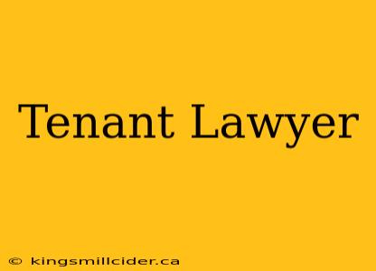 Tenant Lawyer