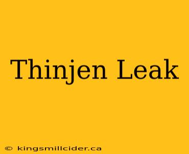 Thinjen Leak